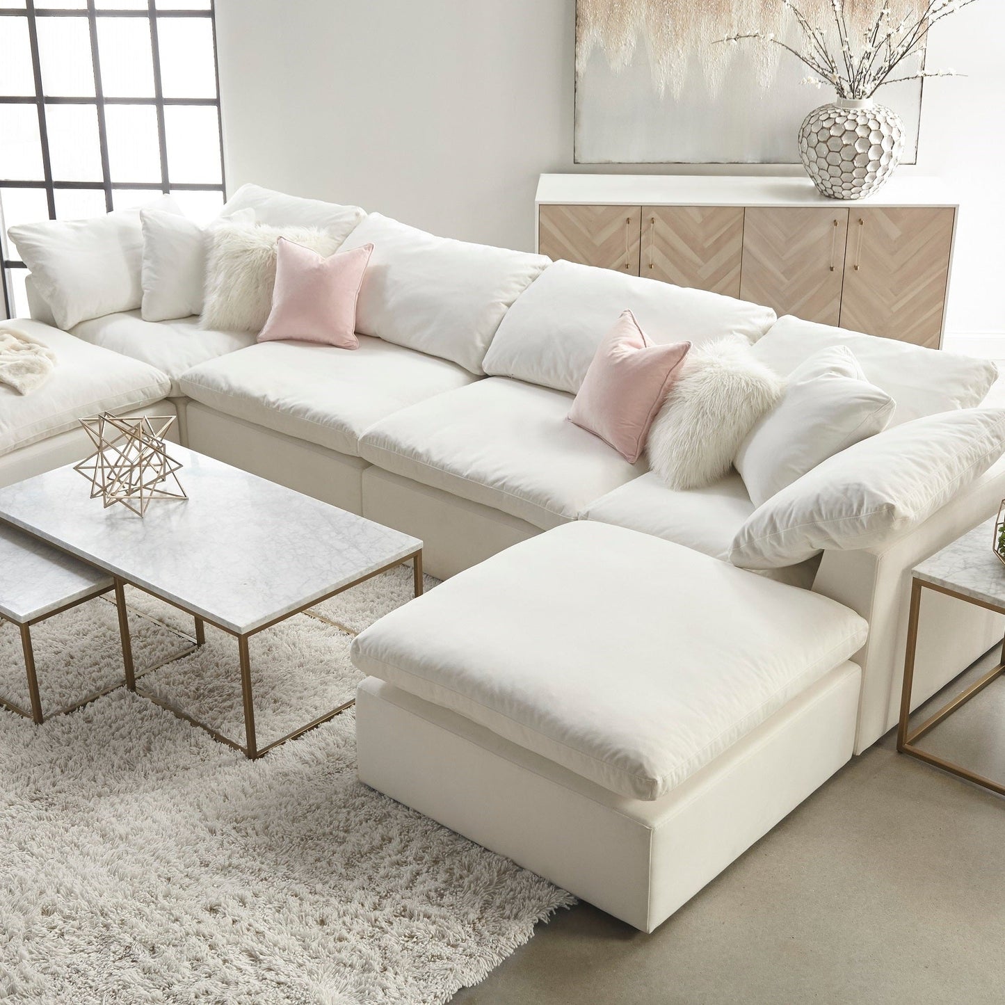 Chaise d'angle modulaire Sky