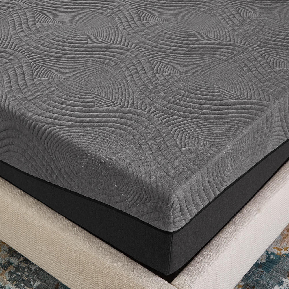 Matelas en mousse à mémoire de forme Active 12 pouces au charbon de bois Slumber Solutions
