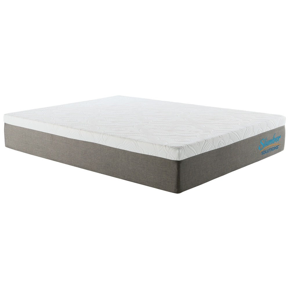 Matelas en mousse à mémoire de forme NRGel Signature de 12 pouces de Slumber Solutions