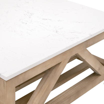 Table basse en épicéa