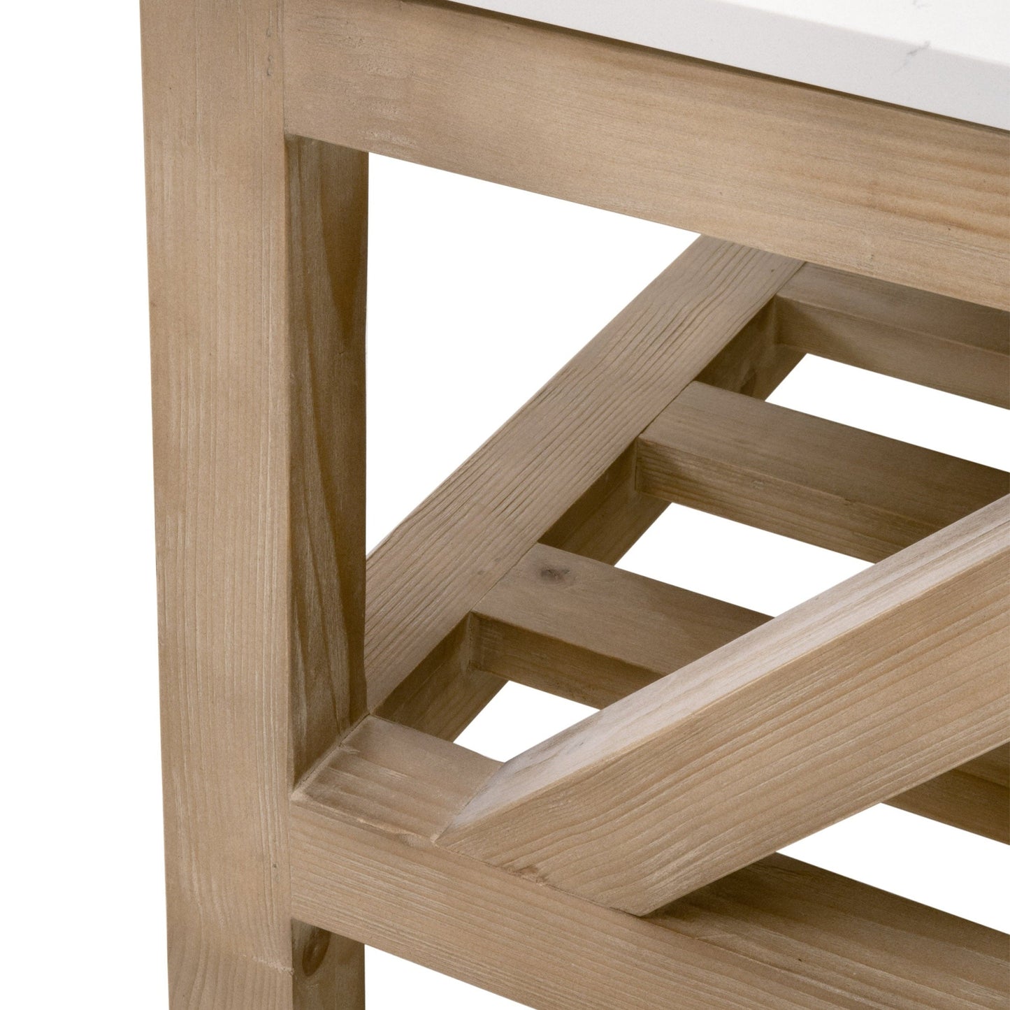 Table basse en épicéa