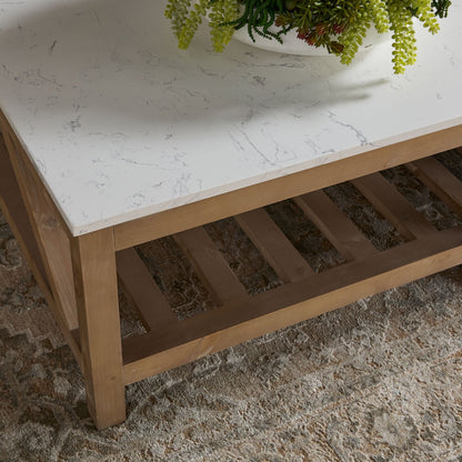 Table basse en épicéa