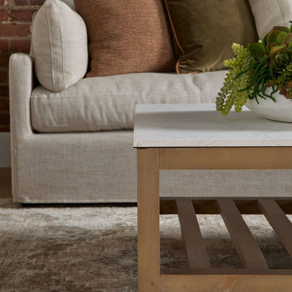 Table basse en épicéa