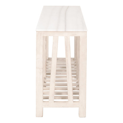 Table console en épicéa