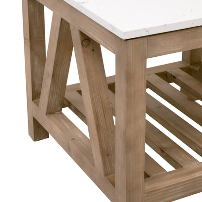 Table d'appoint en épicéa