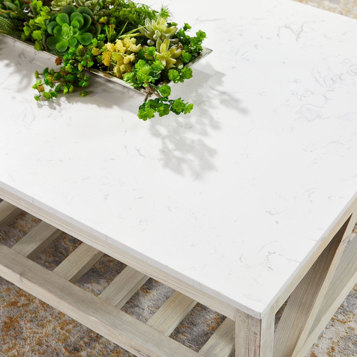 Table basse en épicéa