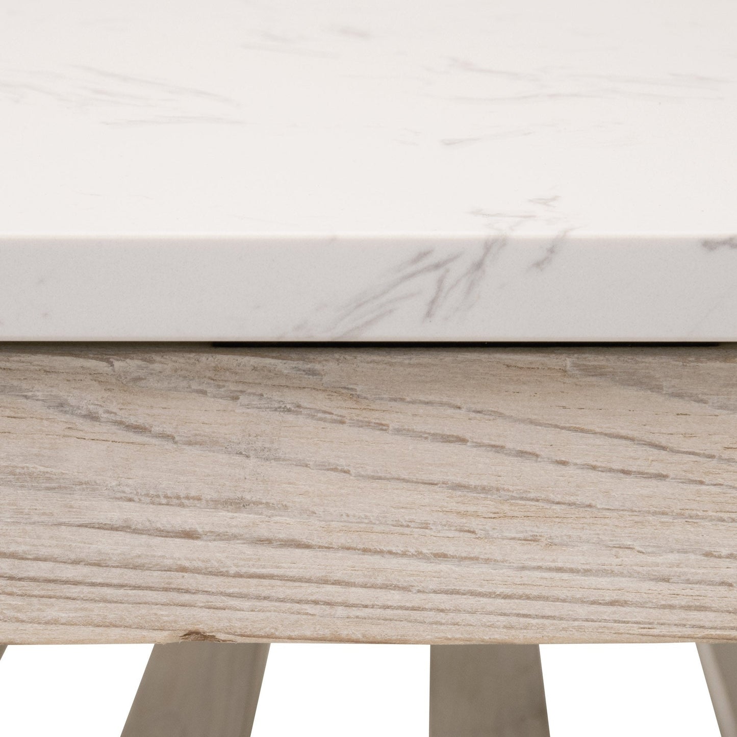 Table basse carrée en épicéa