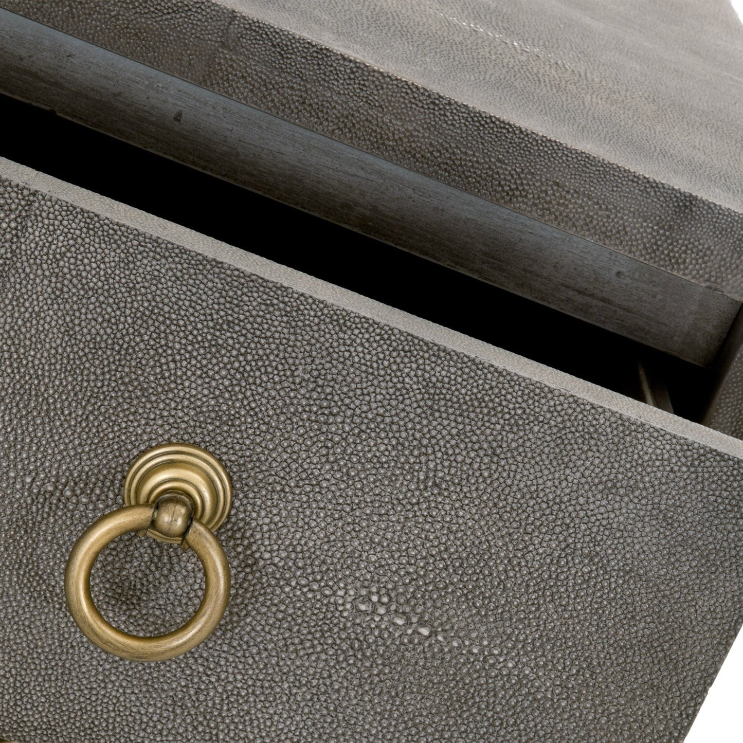 Table de chevet 3 tiroirs Strand Shagreen