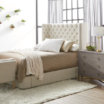 Table de chevet 3 tiroirs Strand Shagreen