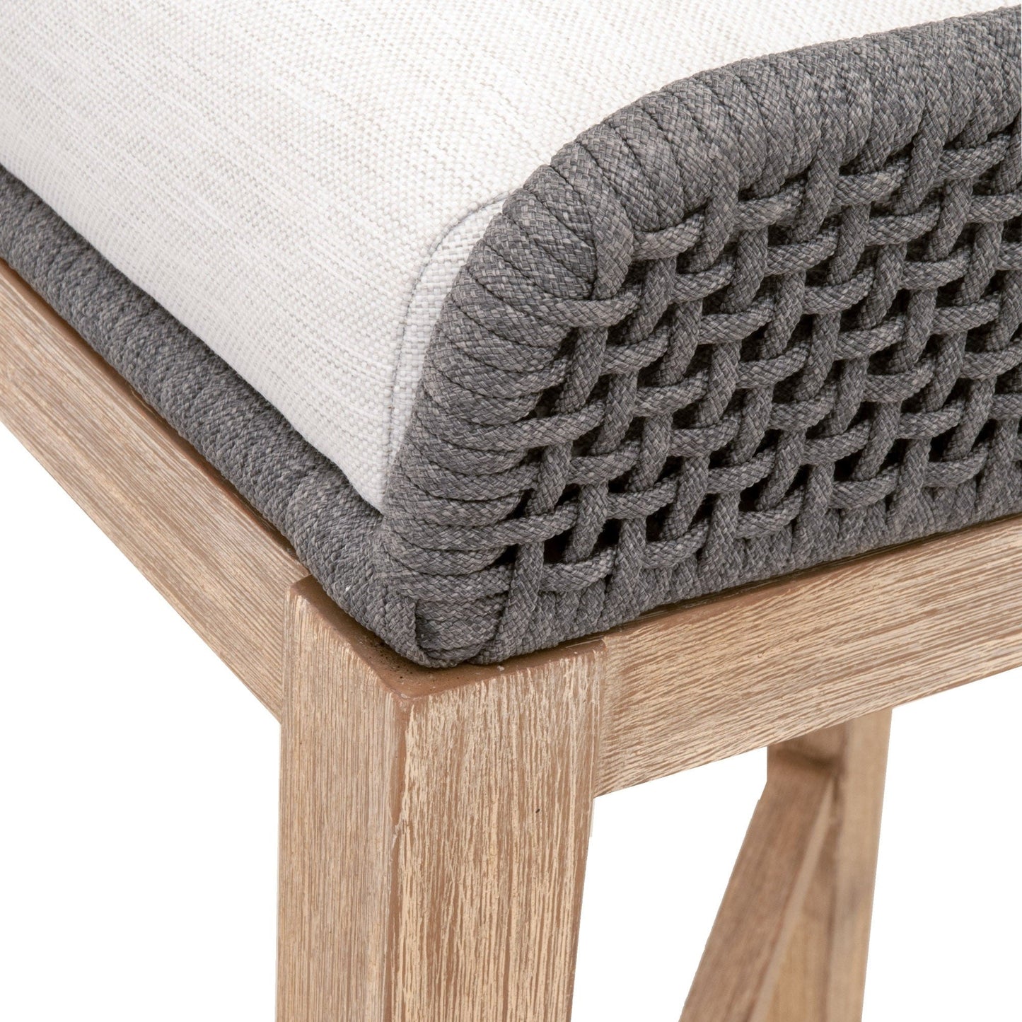 Tabouret de bar en tapisserie