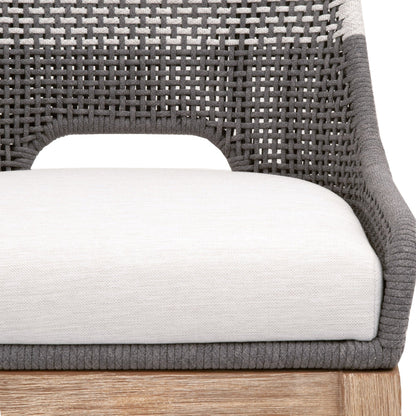 Tabouret de bar en tapisserie