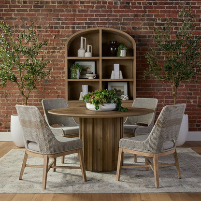 Chaise de salle à manger en tapisserie, lot de 2