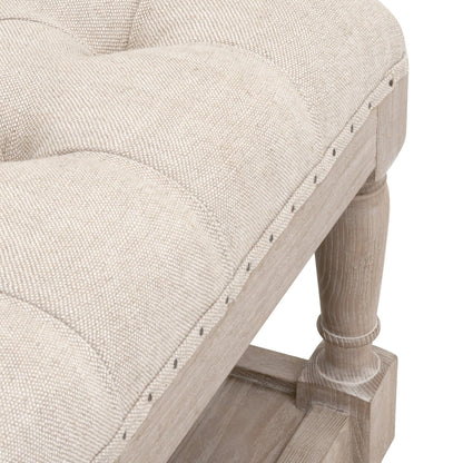 Table basse capitonnée et rembourrée Townsend