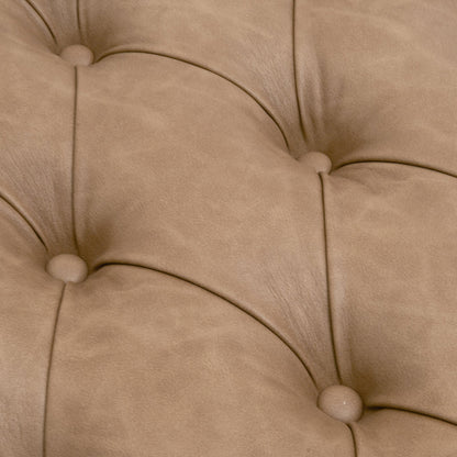 Table basse capitonnée et rembourrée Townsend