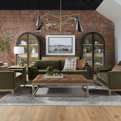 Table basse capitonnée et rembourrée Townsend