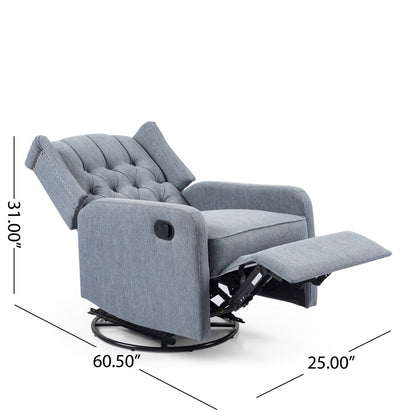 Fauteuil inclinable manuel polyvalent au design intemporel