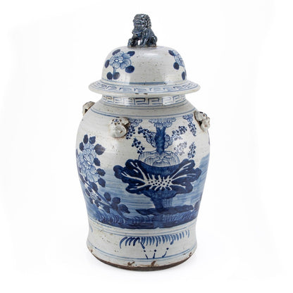 Plantes des quatre saisons en pot Temple vintage - Grand