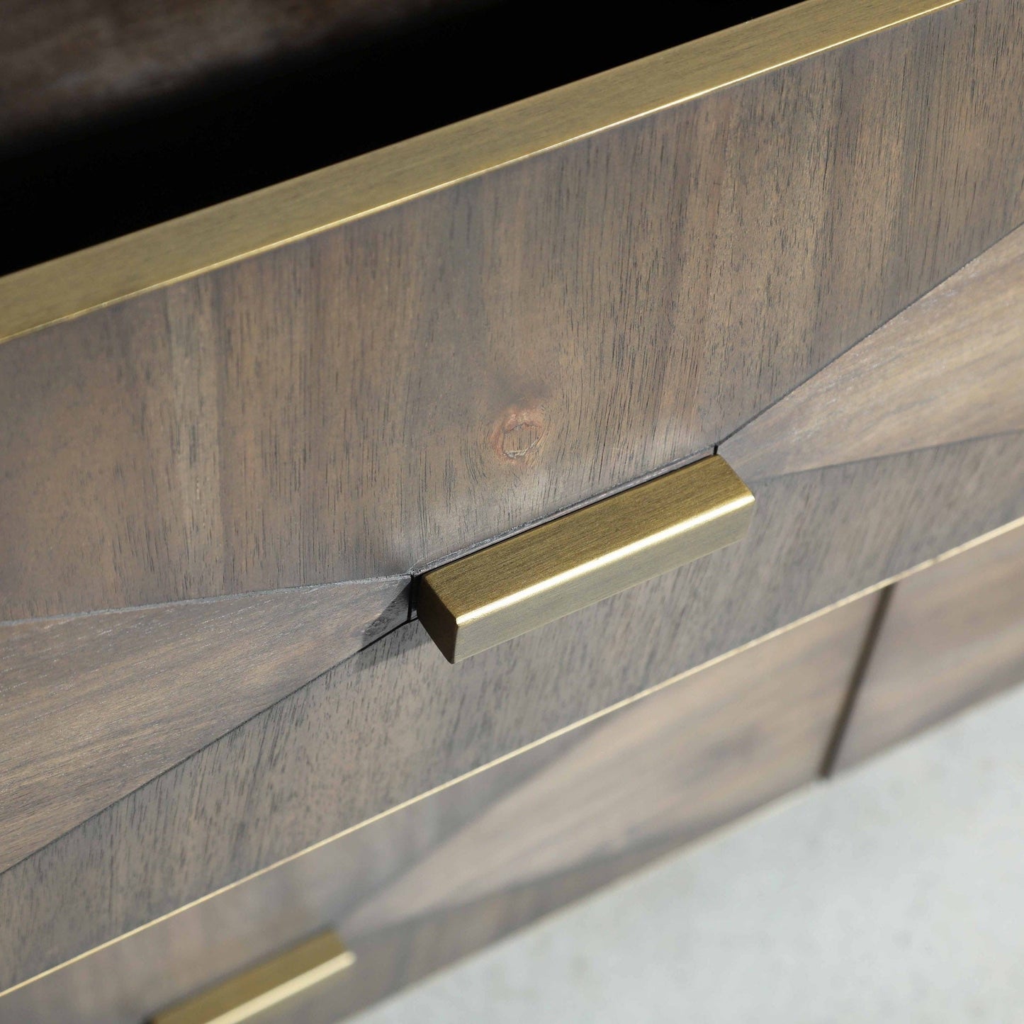 Commode double Wynn à 6 tiroirs