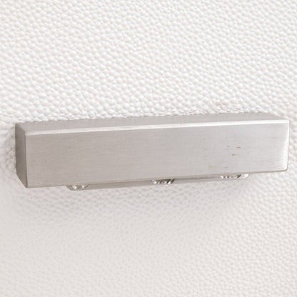 Table de chevet à 3 tiroirs Wynn Shagreen